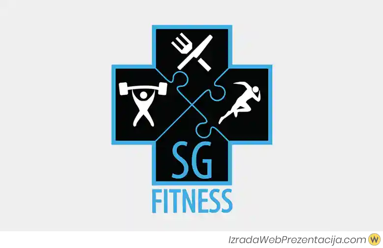 logo za fitness teretanu